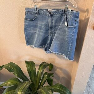Wrangler  high waisted denim shorts